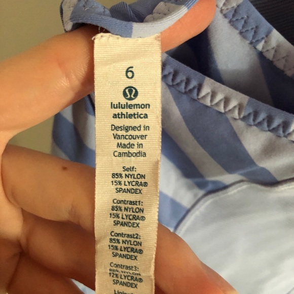 Core kicker tank in apex stripe lavender dusk - Picture 4 of 14